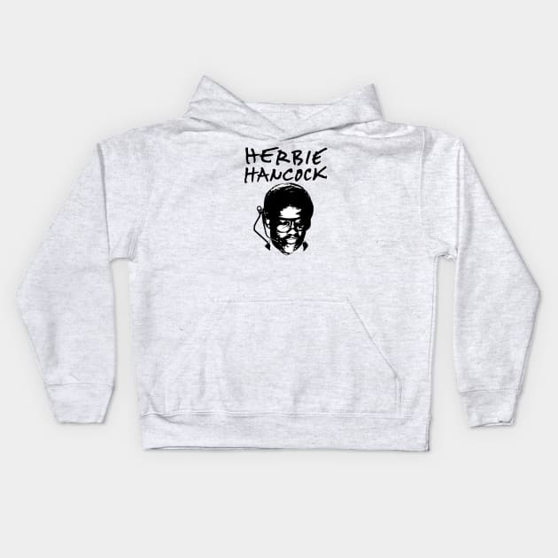 Herbie hancock//Vintage for fans Kids Hoodie by DetikWaktu